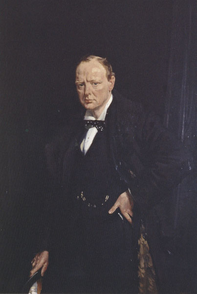 Sir William Orpen Winston Churchill